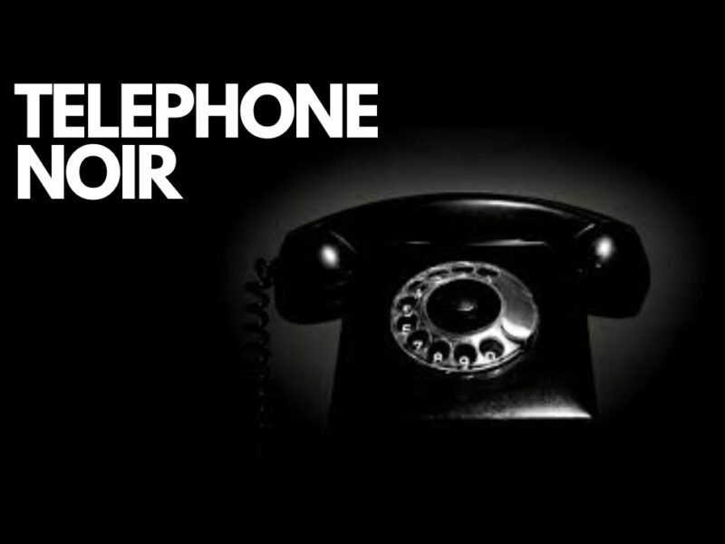 téléphone noir